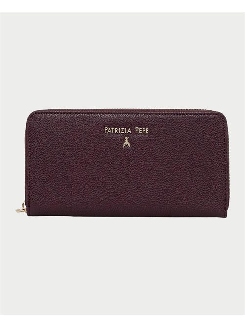 Patrizia Pepe women's zip-around leather wallet PATRIZIA PEPE | CQ4879-L001M536